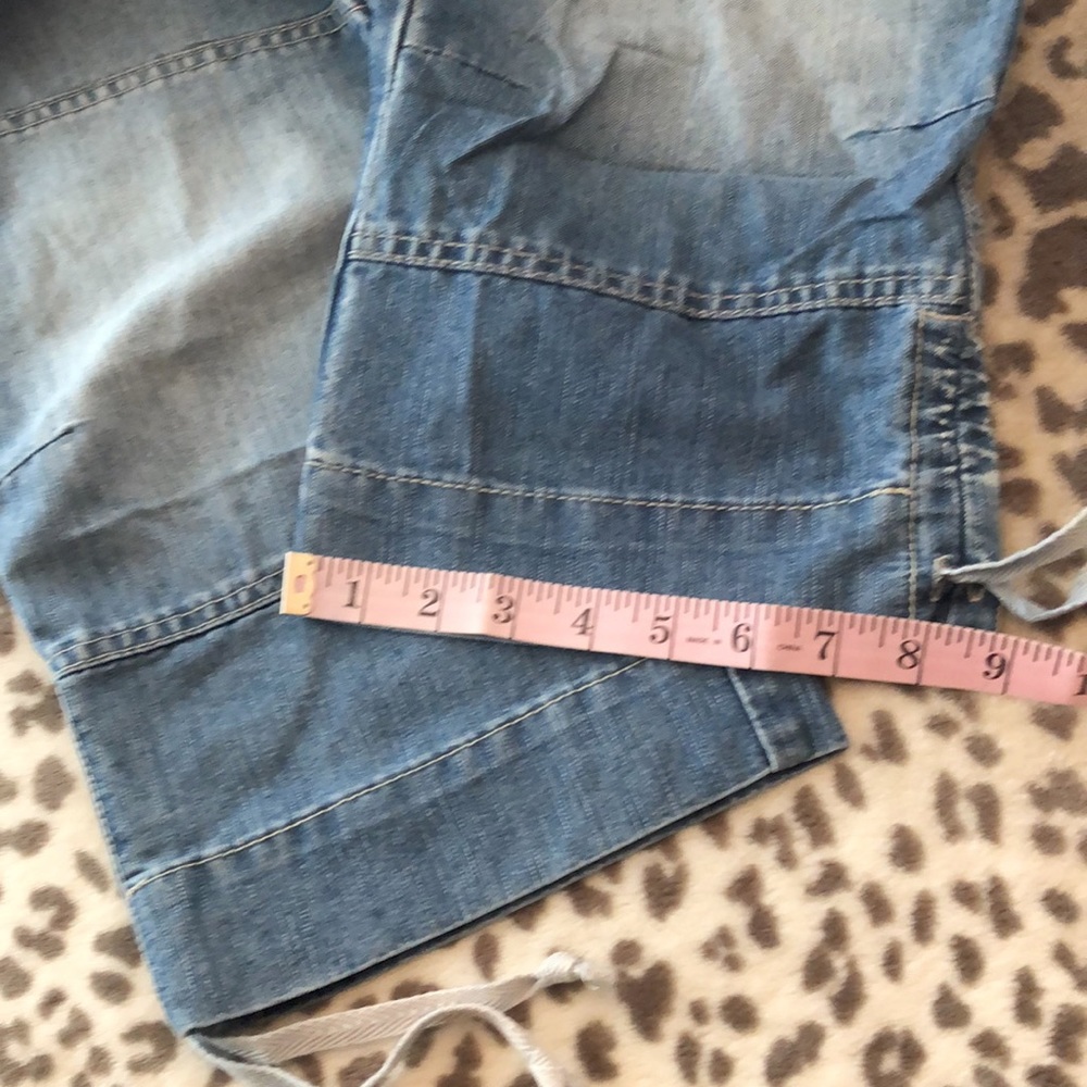 Y2K UNIONBAY Denim Cropped Jeans in Blue Size 1 Juniors - Picture 15 of 16